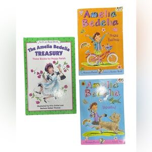 The Amelia Bedelia Set (Treasury of three books + 2 more)